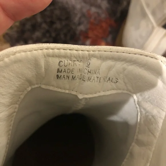 White Ankle Boots - Picture 7 of 7